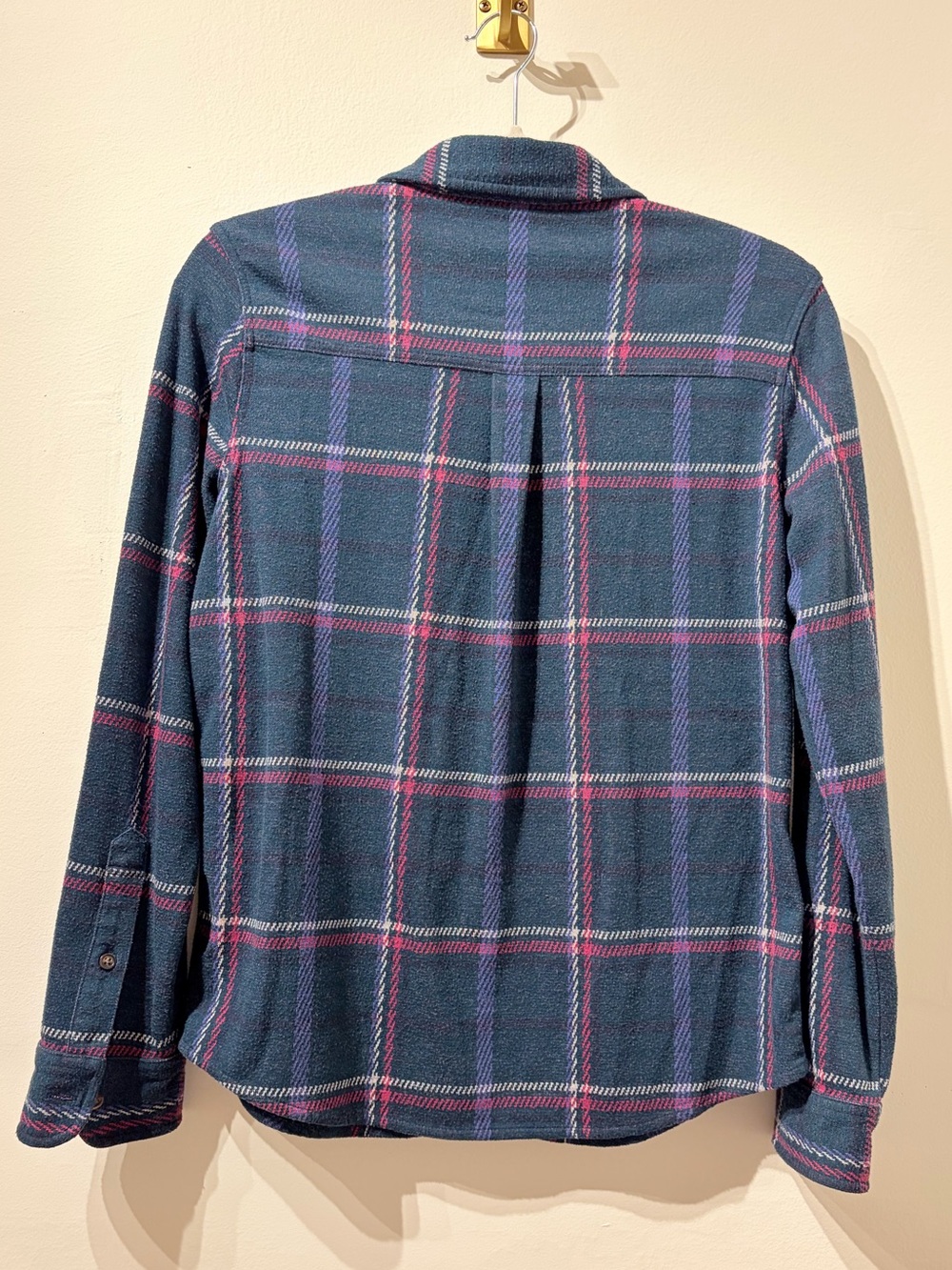 Faherty Legend™ Sweater Shirt Northern Lights Plaid Flannel Size Small - Picture 6 of 6